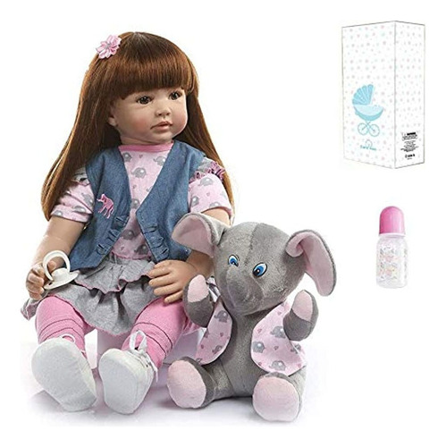 Binxing Toys Reborn Baby Dolls - Muñeca Realista Para Bebé D