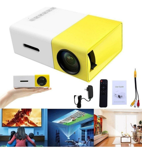 Projetor De Aquecedor Doméstico 1080p Leitor De Mídia De Víd