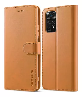 Funda Tipo Cartera De Cuero Para Redmi Note 11 4g/note 11s 4