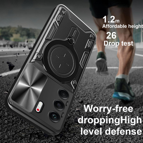 Funda Con Soporte Magnético Para Tecno Camon 40 Pro 4g