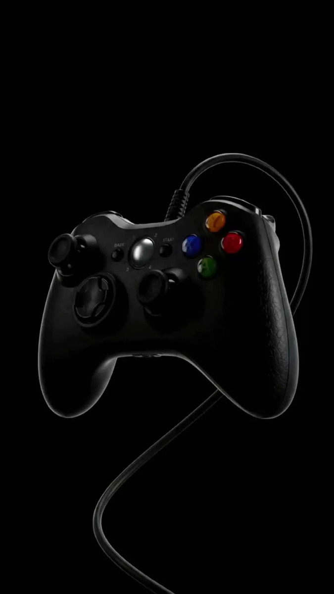 Controle Para Xbox 360 Com Fio USB Joystick Manete Gamepad Controle PC Gamer Para Computador Windows Steam Game Pass Android Gamepass TV Vibração Analógico Ergonômico Plug And Play Redfin — imagem 2