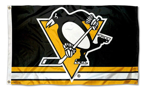 Pittsburgh Penguins Pittsburgh Gold Flag And Banner