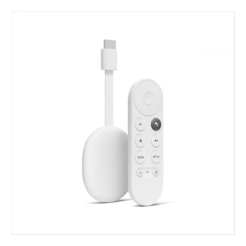 Google Chromecast 4 Con Google Tv, Color Blanco