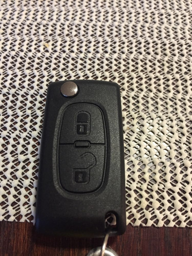 Carcasa Llave Peugeot Con Logo 207/307/308/407/408 2 Botones