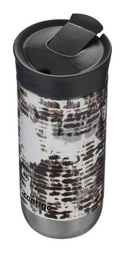 Imagen 2 de 2 de Vaso Térmico Contigo Huron Couture 473ml Snakeskin Cafe Te