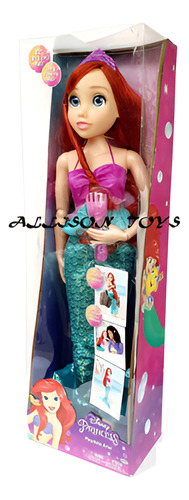 Princesa Ariel Gigante 81cm Articulada (Usado)