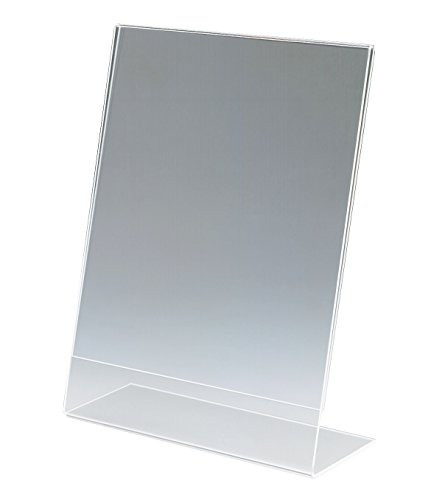 Displays2go Clear Acrylic Sign Frames For 8 1 2 X 11