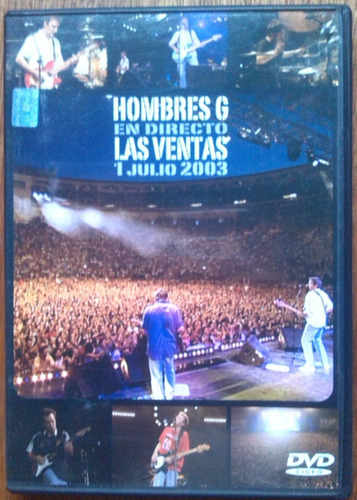 Dvd Hombres G - En Directo - Las Ventas - Original