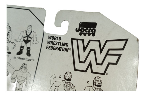 Muñeco Wwf Jocsa Hasbro Ted Dibiase Burbuja Sellada (Usado)