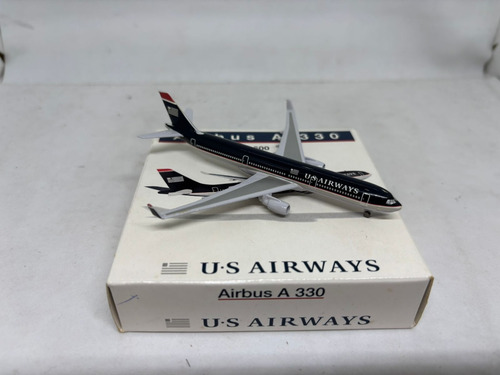 Avion Airbus A330 Us Airways 1/600 Schabak Negro (Usado)