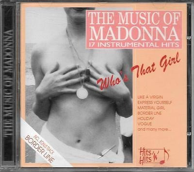 Cd The Music Of Madonna 17 Instrumental Hits  -  Importado