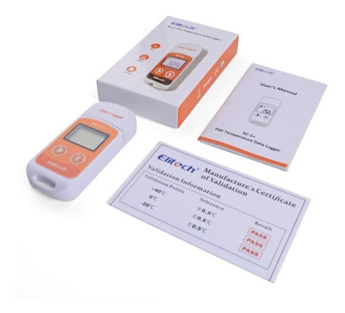 Datalogger Temperatura Usb Elitech Rc-5+, Registro Gráfico.