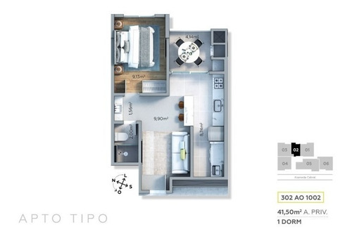 Imagem 6 de 16 de Apartamento No São Francisco De 0 M2 Com 2 Quartos - La14798.201-rede - La14798.201