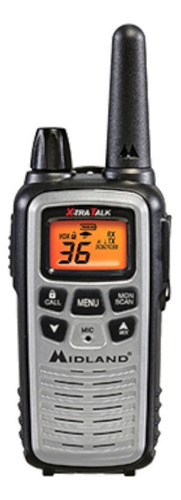 Radios 2 Vias Midland Lxt600vp4 Hasta 48km (30millas) Gris Con Negro Frs