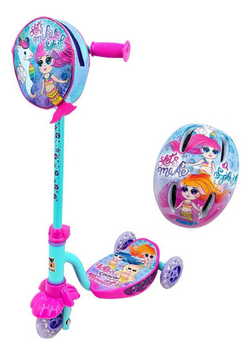 Scooter Para Niña Apache Flying Wheel