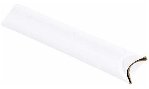 Aviditi S2024w Crimped End Mailing Tubes, 2  X 24  , White (