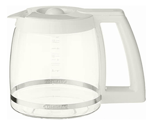 Cuisinart Jarra De Café Repuesto Para 12 Tazas, Color Blanco