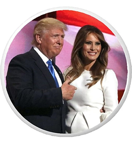 Donald Y Melania Trump Presidente/primera Dama Pinback Botón