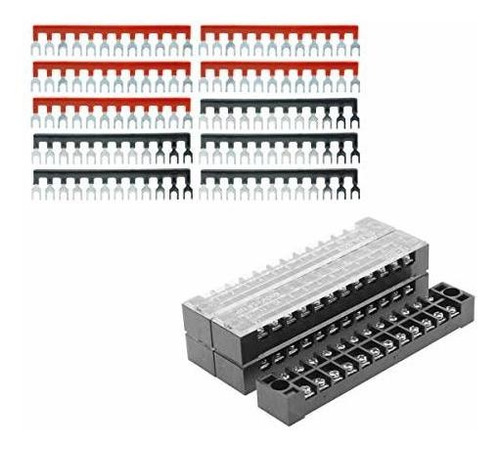 Yxq 600 v 25 a 12 posiciones Doble Fila Terminal De Tornillo