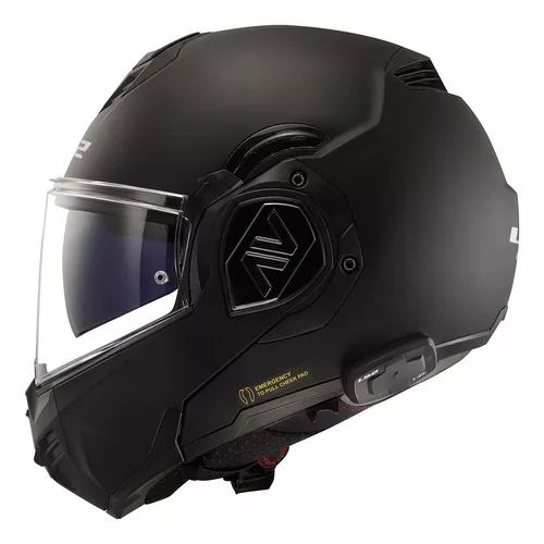 Ls2 Helmets Advant - Casco Modular Bluetooth (negro Mate - .