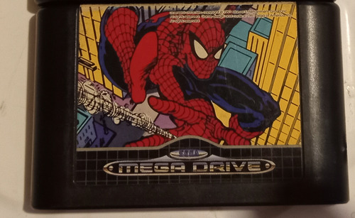Spider-man Vs The Kingpin Cartucho Sega Genesis Original (Usado)