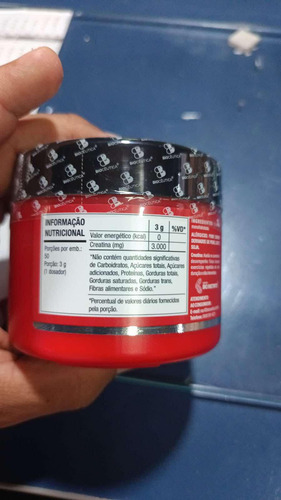 Creatina Suplemento Alimentar Em Pó 150g Bioceutica Sabor Sem Sabor