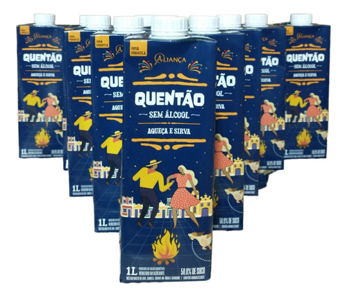 Kit Quentão Suco De Uva Bebida Típica São João Não Alcoólico