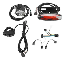 Comprar Juego De Faros Delanteros Traseros Para Bicicleta, Led De Al