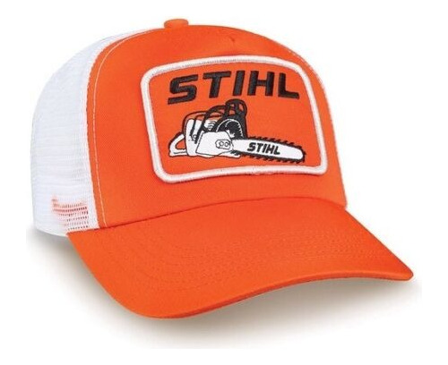 Gorra Stihl Chainsaws Orange & White - A Pedido_exkarg