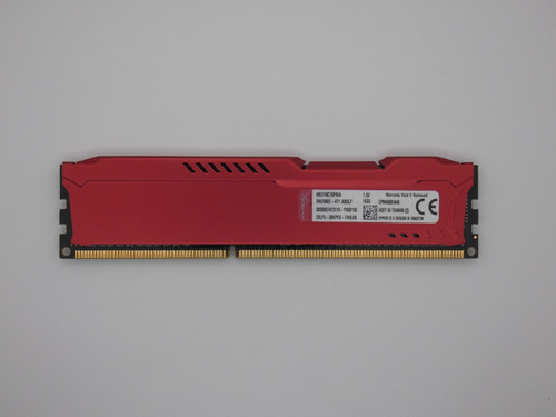 Memoria Ram Ddr3 4gb Kingston Hyperx Fury Roja (Usado)