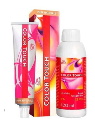 Tintura Wella Color Touch 60 Gr. + Revelador 1.9% O 4% 