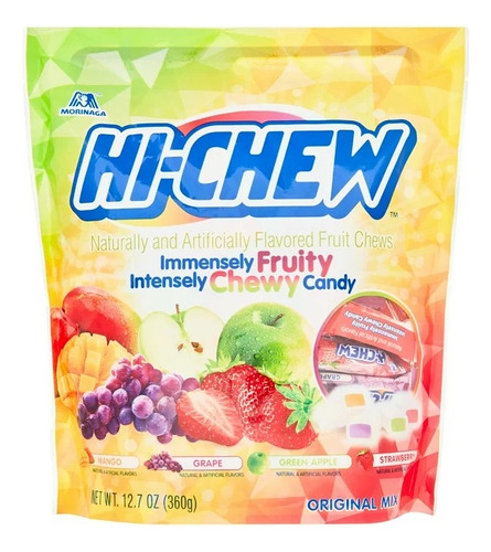 Hi-chew Original Mix Chewy Candy Dulces Americanos 360g