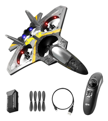 2024 Drone V17 Glider Fighter Modelo 2.4g Mano De Espuma