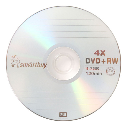 Paquete De 50 Discos Multimedia Dvd Regrabables De Smartbuy