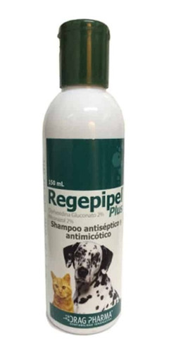 Imagen 1 de 1 de Regepipel Shampoo Perro Gato Antiséptico Antimicótico Tps