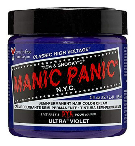 Tinte Capilar Manic Panic Ultra Violet Classic