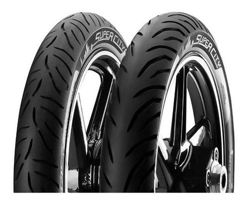 Imagen 2 de 6 de Kit Cubiertas Pirelli Super city Honda Cg Titan 150