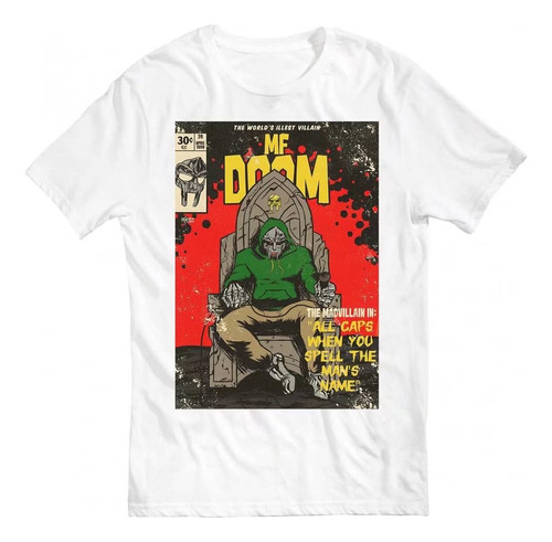 Mf Doom Shirt Rap Polera Para Hombres Y Mujeres Polera D