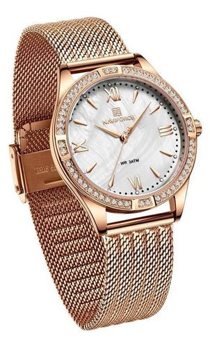 Reloj Para Dama Marca Naviforce Nf5028 + Envio