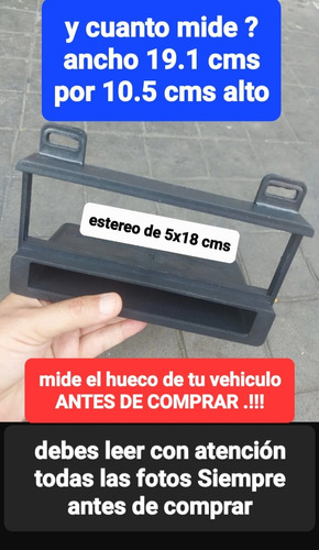 Base Frente Estereo 1 Din F150 F250 F350 Años 1998 Al 2007