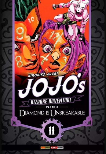 Jojo's Bizarre Adventure Parte 4: Diamond Is Unbreakable Vol. 11, De Hirohiko Araki., Vol. 11. Editora Panini Brasil Ltda, Capa Mole, Edição 11 Em Português, 2023