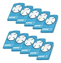 Comprar Kit De 10 Controles Pr2 Power 230 Speed Y Plus: Transmisores De 4 Teclas, Frecuencia 433 Mhz, Alcance Hasta 25m, Compatible Con Pistones Merik Para Automatización