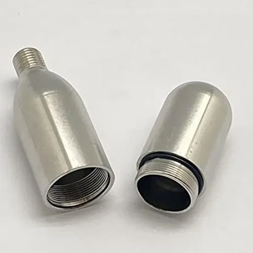 Cartucho De Co2 Recargable De 16 G Con Acero Inoxidable 3/8-