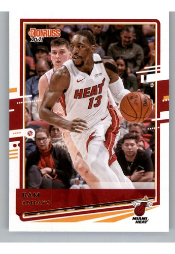 Donruss 14 Bam Adebayo Miami Heat Nba Basketball Trading Car