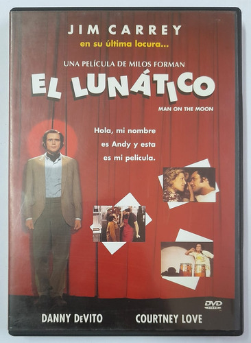 Dvd El Lunático Jim Carrey