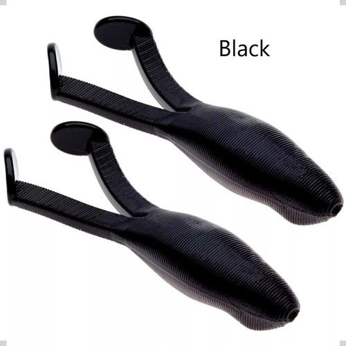  Suporte Carretilha Molinete Vara Pescaria Presente Pai Esposo Marido Pescador Black 11.5 cm 0.5 g x2