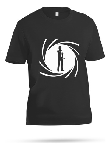 Polera De James Bond Black