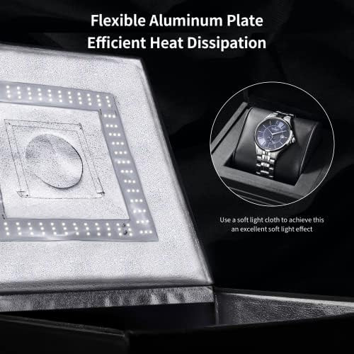 Raleno 24w Box Photography, 16 X 12 X 12 Photo Box Con 5500k