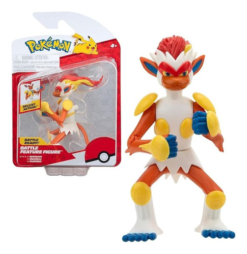 Pokemon Figura De Batalla Infernape 12cm