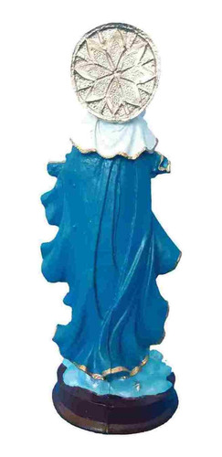 Imagem 3 de 5 de Sagrado Coração De Maria Imagem Em Resina Com 20 Cm